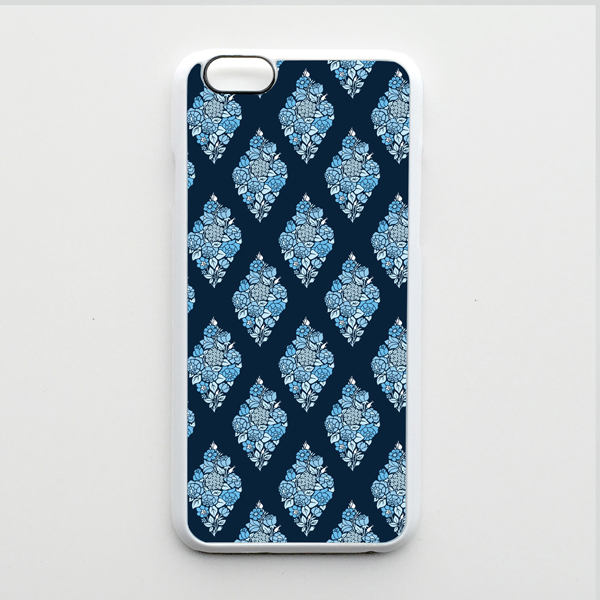 Blue Floral iPhone Case