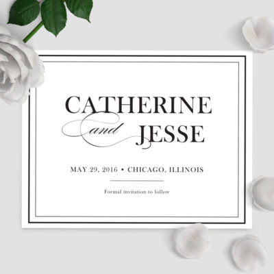 Catherine Ball Save the Date
