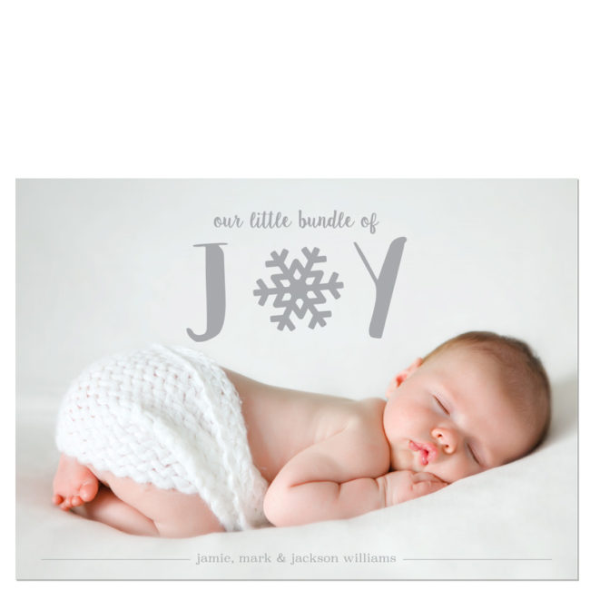 Bundle of Joy Holiday Card